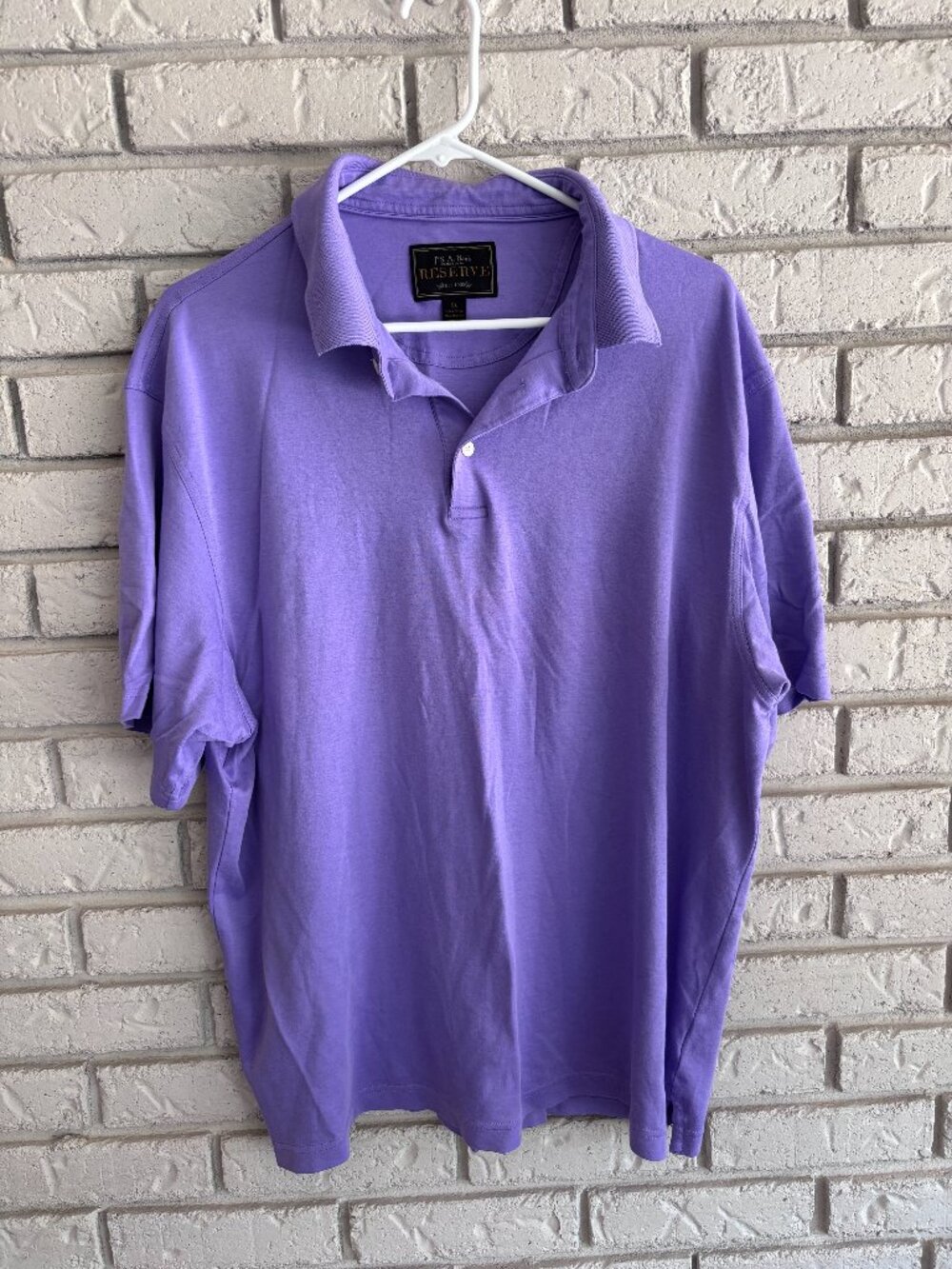 Jos A Bank RESERVE Polo Shirt Men’s XL Purple